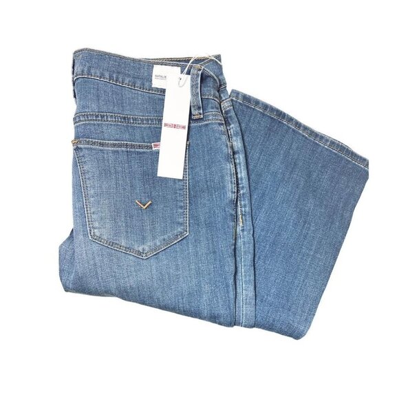 Hudson Jeans Womens Mid Rise Med Wash Natalie Wide Leg Bootcut Jeans Sz 30 New - Picture 6 of 14